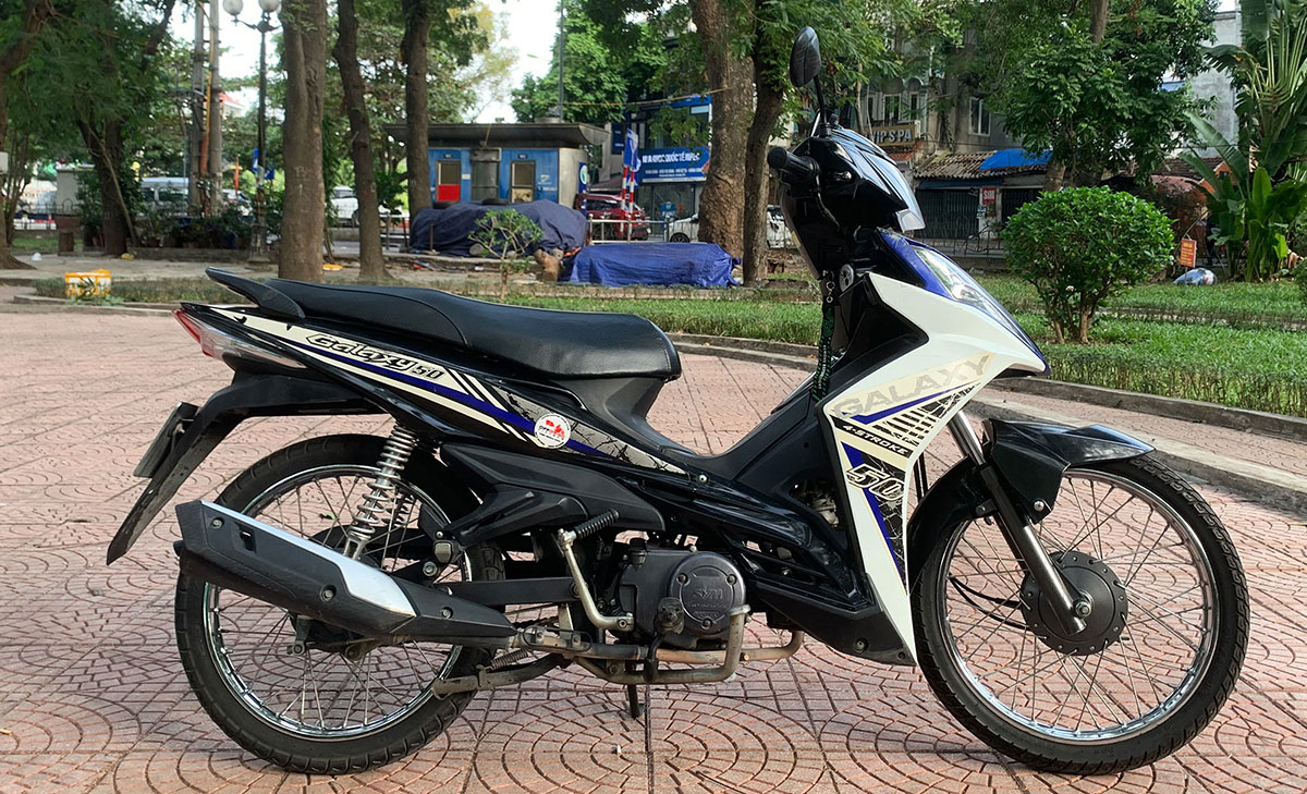 SYM Galaxy 50cc Scooters For Beginners. No licence is required.