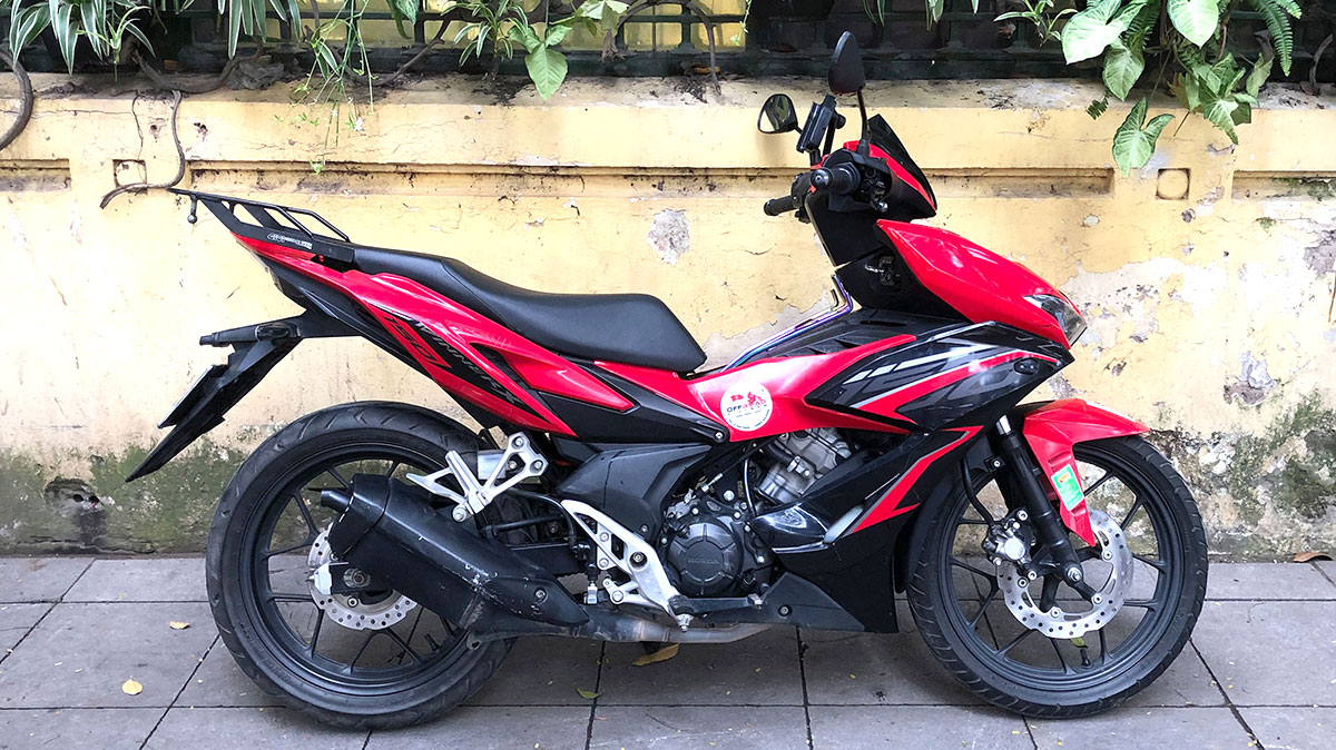 Vietnam Motorbike Hanoi Rental provides the best Touring Motorcycle Rental in Hanoi. Honda Winner X 150cc