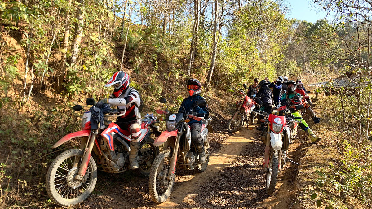 One Day Motorbike Tour Around Hanoi - Vietnam Motorbike Hanoi Rental. Soc Son is the more popular route.